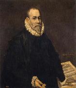 El Greco Rodrigo de la Fuente painting